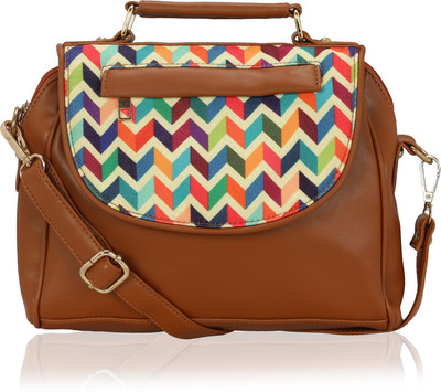 

Kleio Women Casual Multicolor Canvas Sling Bag