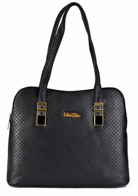 

Vestta Women Casual Black PU Tote