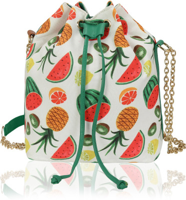 

Kleio Women Casual Multicolor Canvas Sling Bag