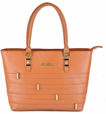 

Vestta Women Casual Brown PU Tote
