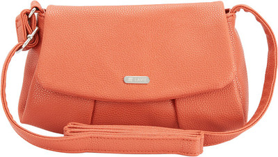 

Lavie Women Casual Orange Polyester Shoulder Bag