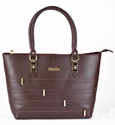 

Vestta Women Casual Brown PU Tote