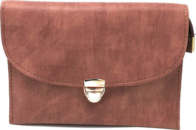 

shoppers planet Women Casual Brown PU Sling Bag