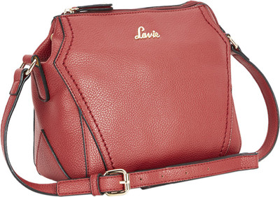 

Lavie Girls Casual Red PU Sling Bag