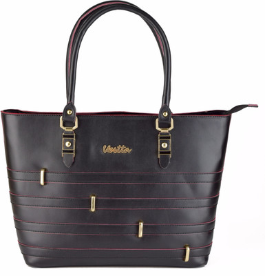 

Vestta Women Casual Black PU Tote
