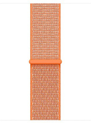 

EWOKIT iWatch 38mm Spicy Orange Sports Loop Smart Watch Strap(Mullti Color)