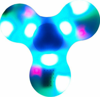 

SANJARY Bluetooth Speaker Music Focus Toy Hand Fidget Spinner - BLUE (Blue)(Blue)