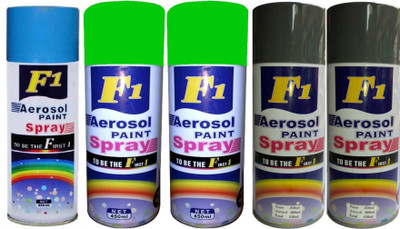 

F1 MULTICOLOR Spray Paint 450 ml(Pack of 5)