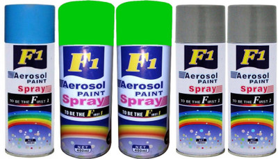 

F1 MULTICOLOR Spray Paint 450 ml(Pack of 5)