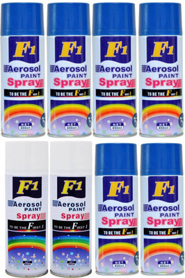 

F1 MULTICOLOR Spray Paint 450 ml(Pack of 8)
