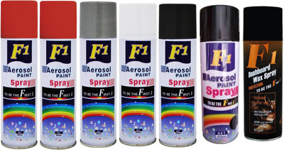 

F1 MULTICOLOR Spray Paint 450 ml(Pack of 7)