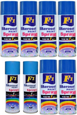 

F1 MULTICOLOR Spray Paint 450 ml(Pack of 8)