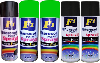 

F1 MULTICOLOR Spray Paint 450 ml(Pack of 5)