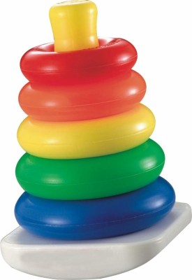 

Niyath Rock a Stack toy for Brilliant Basics(Multicolor)