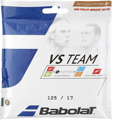 

Babolat VS TEAM BT7 12M 1.25 Tennis String - 12 m(Brown)