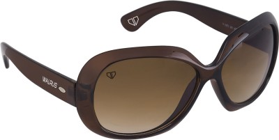 Walrus Wayfarer Sunglasses(For Women, Brown)