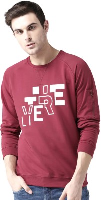 Mast & Harbour Full Sleeve Printed Men Sweatshirt