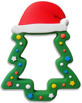 

Baby Got Back Teether Christmas Tree Gift Baby Teether(Green, Red, White)