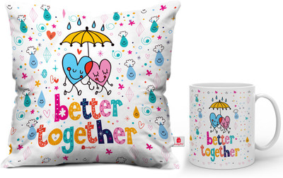 

Indigifts Cushion, Mug Gift Set