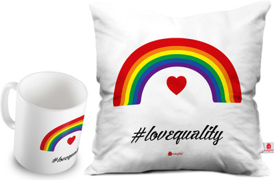 

Indigifts Cushion, Mug Gift Set