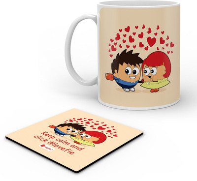 

Indigifts Mug, Showpiece Gift Set