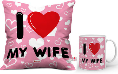 

Indigifts Cushion, Mug Gift Set