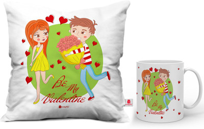 

Indigifts Cushion, Mug Gift Set