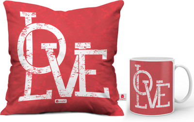 

Indigifts Cushion, Mug Gift Set