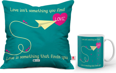 

Indigifts Cushion, Mug Gift Set