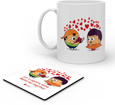 

Indigifts Mug, Showpiece Gift Set