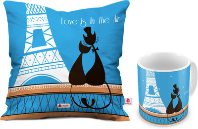 

Indigifts Cushion, Mug Gift Set