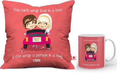 

Indigifts Cushion, Mug Gift Set