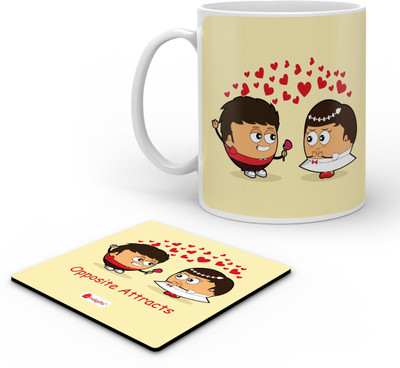 

Indigifts Mug, Showpiece Gift Set
