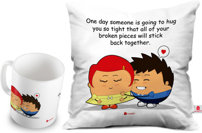 

Indigifts Cushion, Mug Gift Set