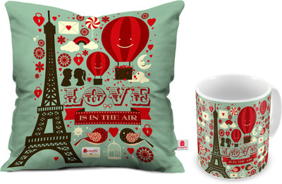 

Indigifts Cushion, Mug Gift Set