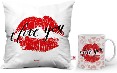 

Indigifts Cushion, Mug Gift Set