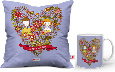 

Indigifts Cushion, Mug Gift Set