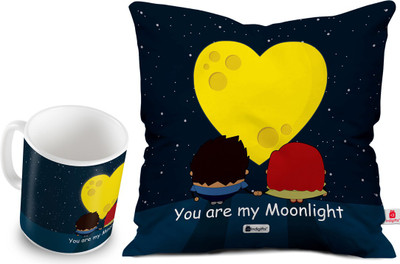 

Indigifts Cushion, Mug Gift Set