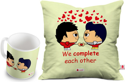 

Indigifts Cushion, Mug Gift Set