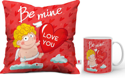 

Indigifts Cushion, Mug Gift Set