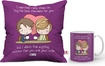 

Indigifts Cushion, Mug Gift Set