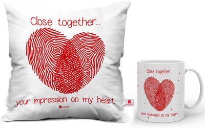 

Indigifts Cushion, Mug Gift Set