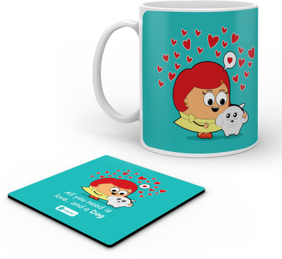 

Indigifts Mug, Showpiece Gift Set
