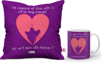 

Indigifts Cushion, Mug Gift Set