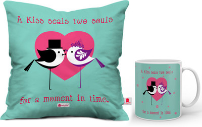 

Indigifts Cushion, Mug Gift Set