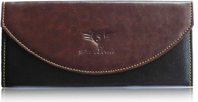 

SN LOUIS Women Formal Brown, Black Artificial Leather Wallet(5 Card Slots)