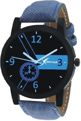 Rich Club RC-7747 Blue Casual Denim Watch  - For Men   Watches  (Rich Club)