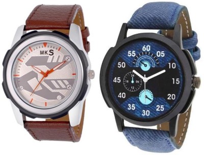 MKS Fasteck Crazy & Multi Stylish Watch  - For Men   Watches  (MKS)