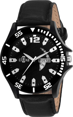 

cloxa Fashion Black Dial Dated Man's Watch CD110 Watch - For Men