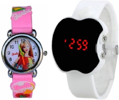 lavishable Led Apple And Barbie Watch - For Boys & Girls Watch  - For Boys & Girls   Watches  (Lavishable)